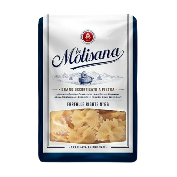 La Molisana N.66 Farfalle Rigate, 500g
